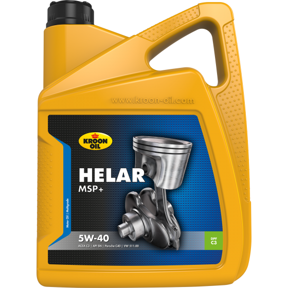 Моторное масло KROON-OIL HELAR MSP+ 5W-40, 5л